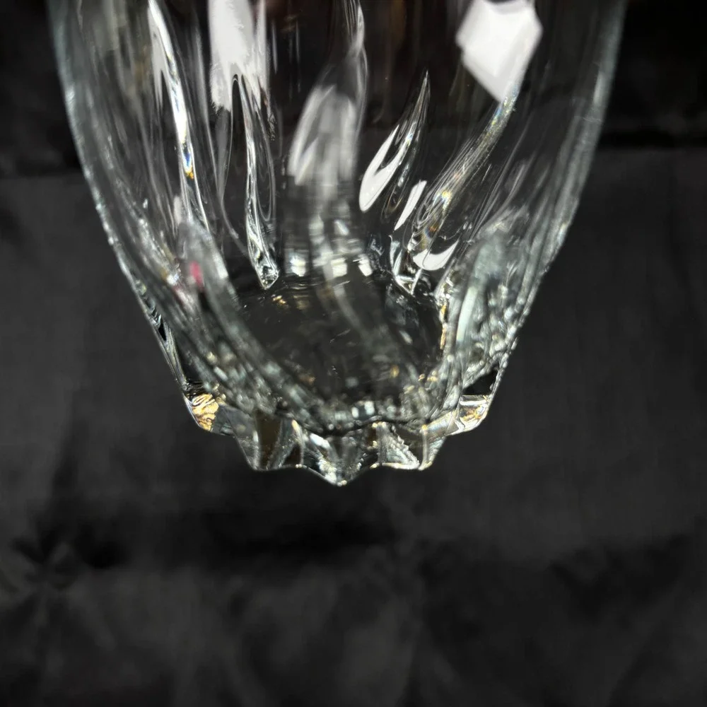 Mikasa Flame D'Amore 10oz Double Old Fashioned Barware Set of 4 Glasses Discont.